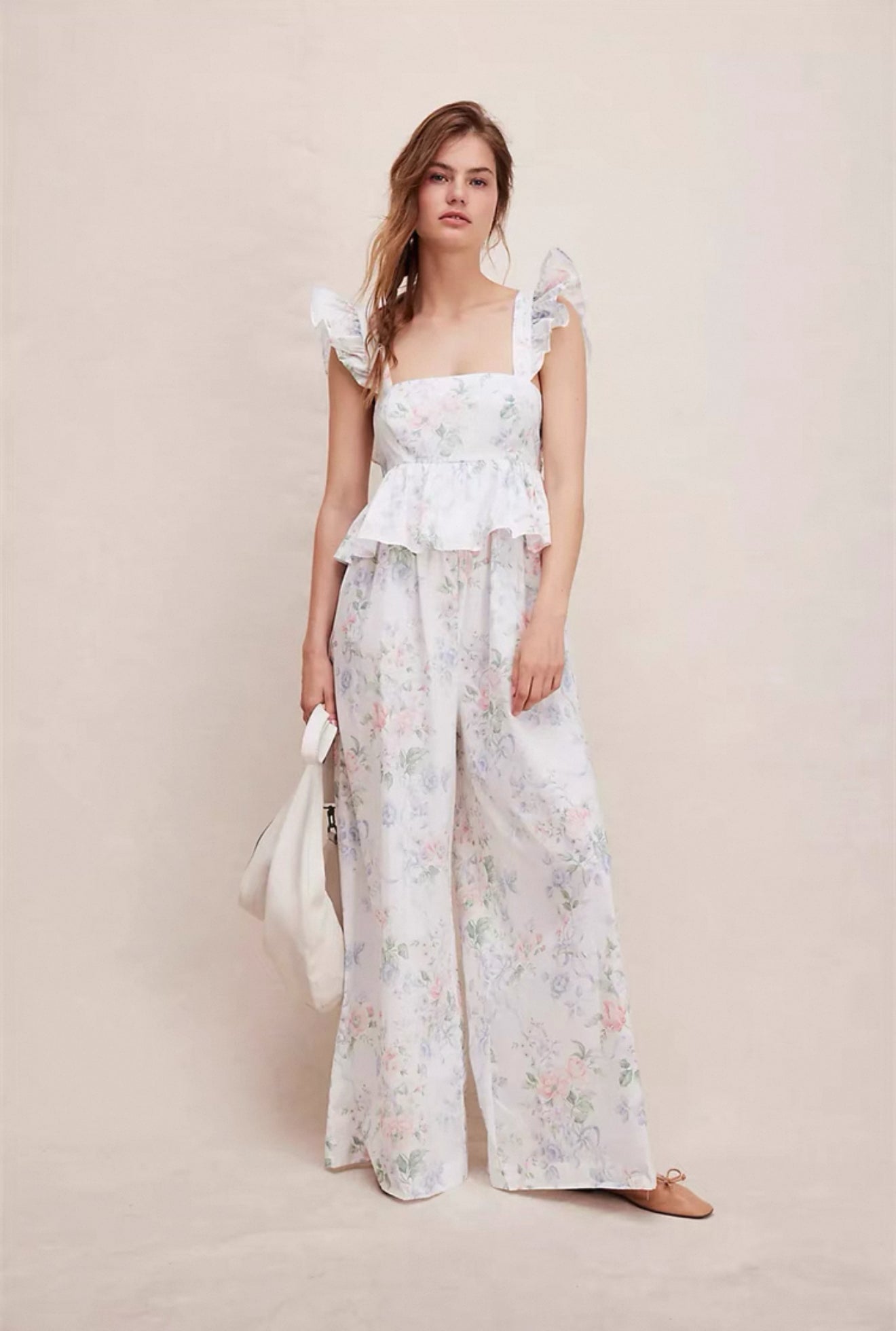 SK Weekend Cotton Jumpsuit in Mrs. Darcy