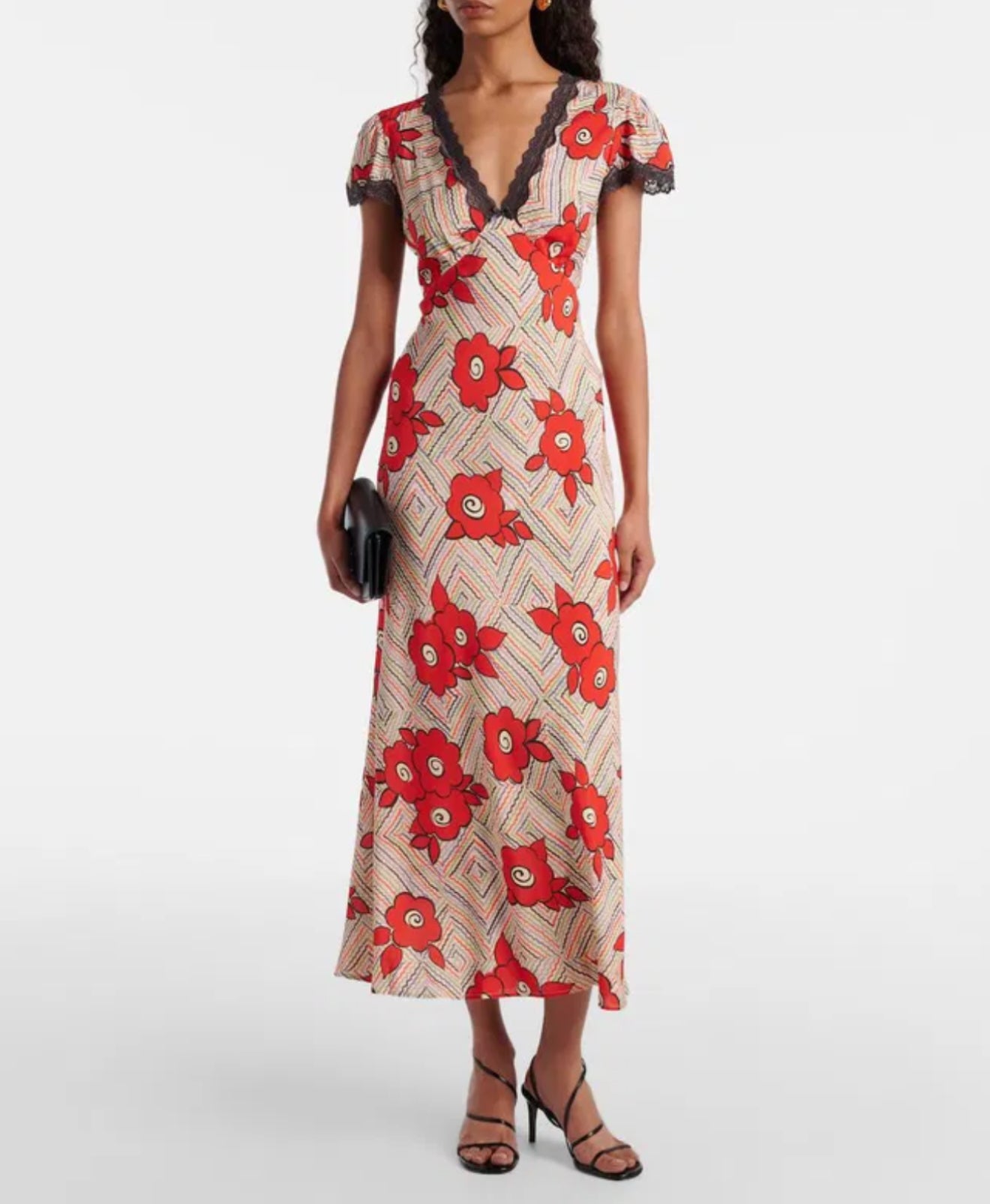 RX Clarice Viscose Midi Dress