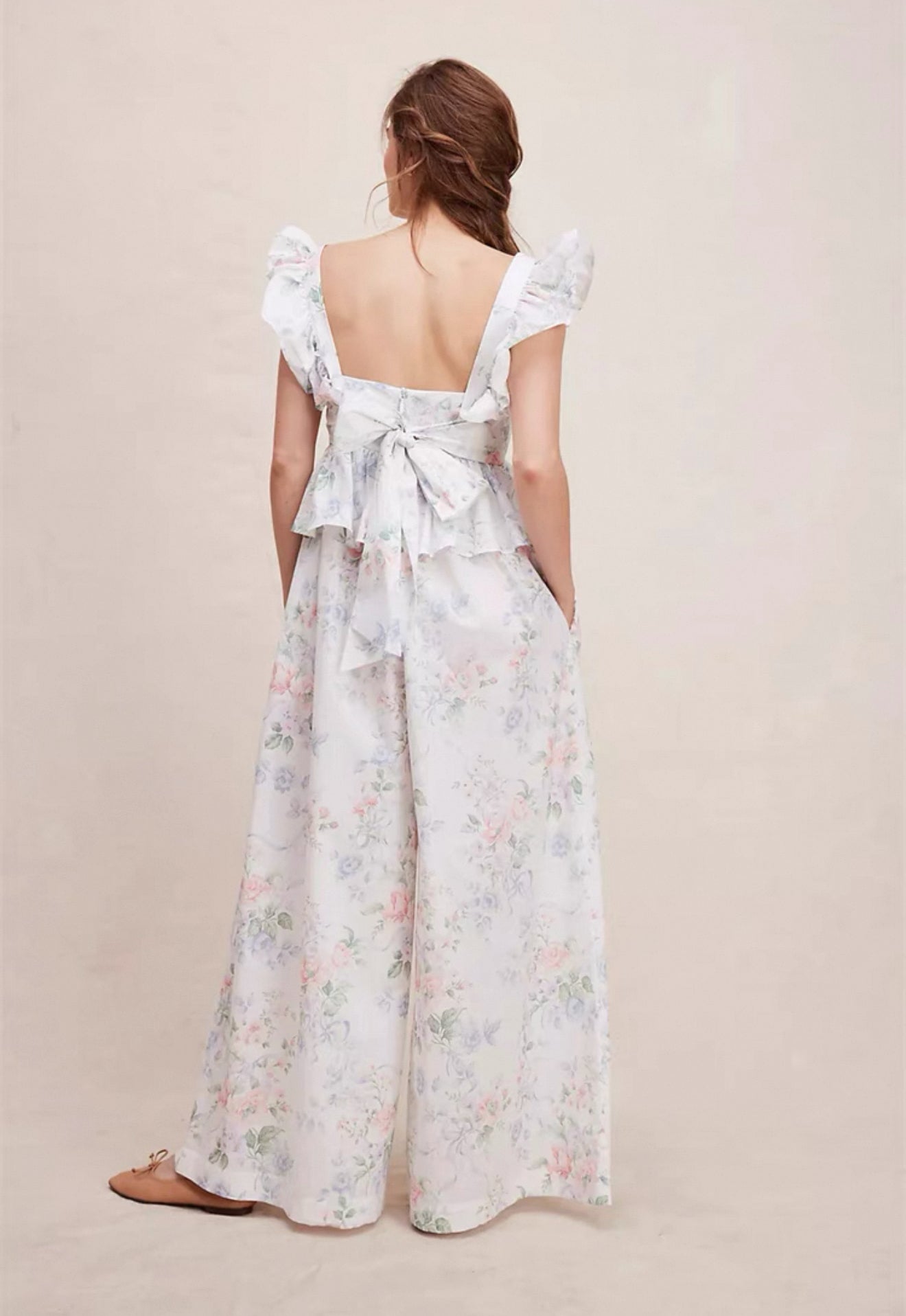 SK Weekend Cotton Jumpsuit in Mrs. Darcy