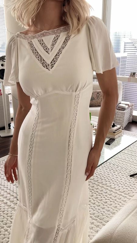Ref Domini Viscose Midi Dress