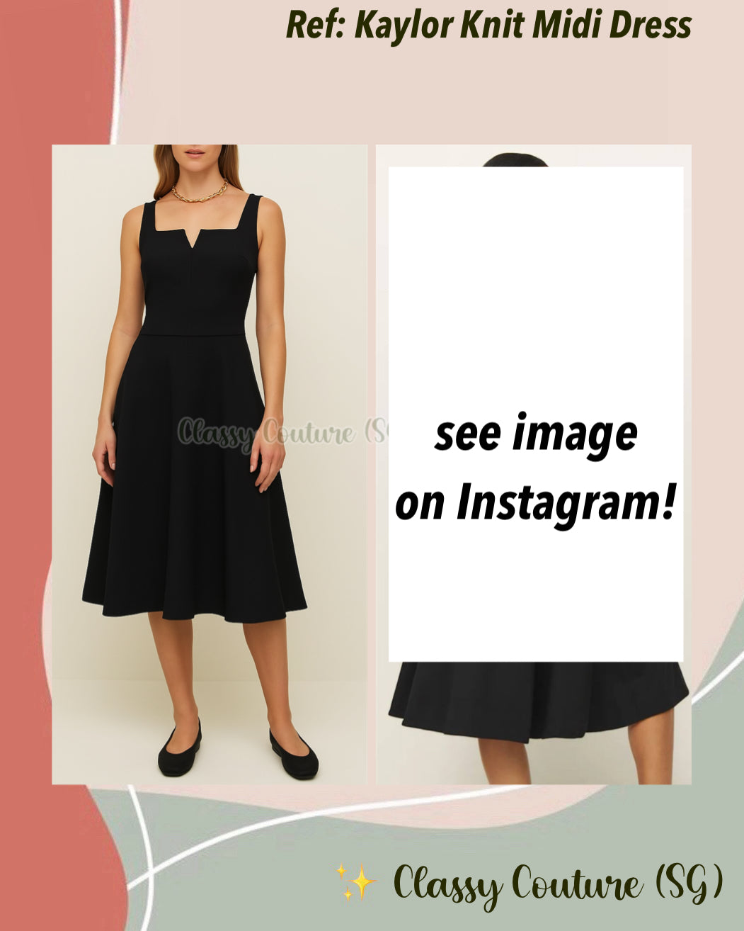 Ref Kaylor Knit Midi Dress Ref Kaylor Knit Midi Dress