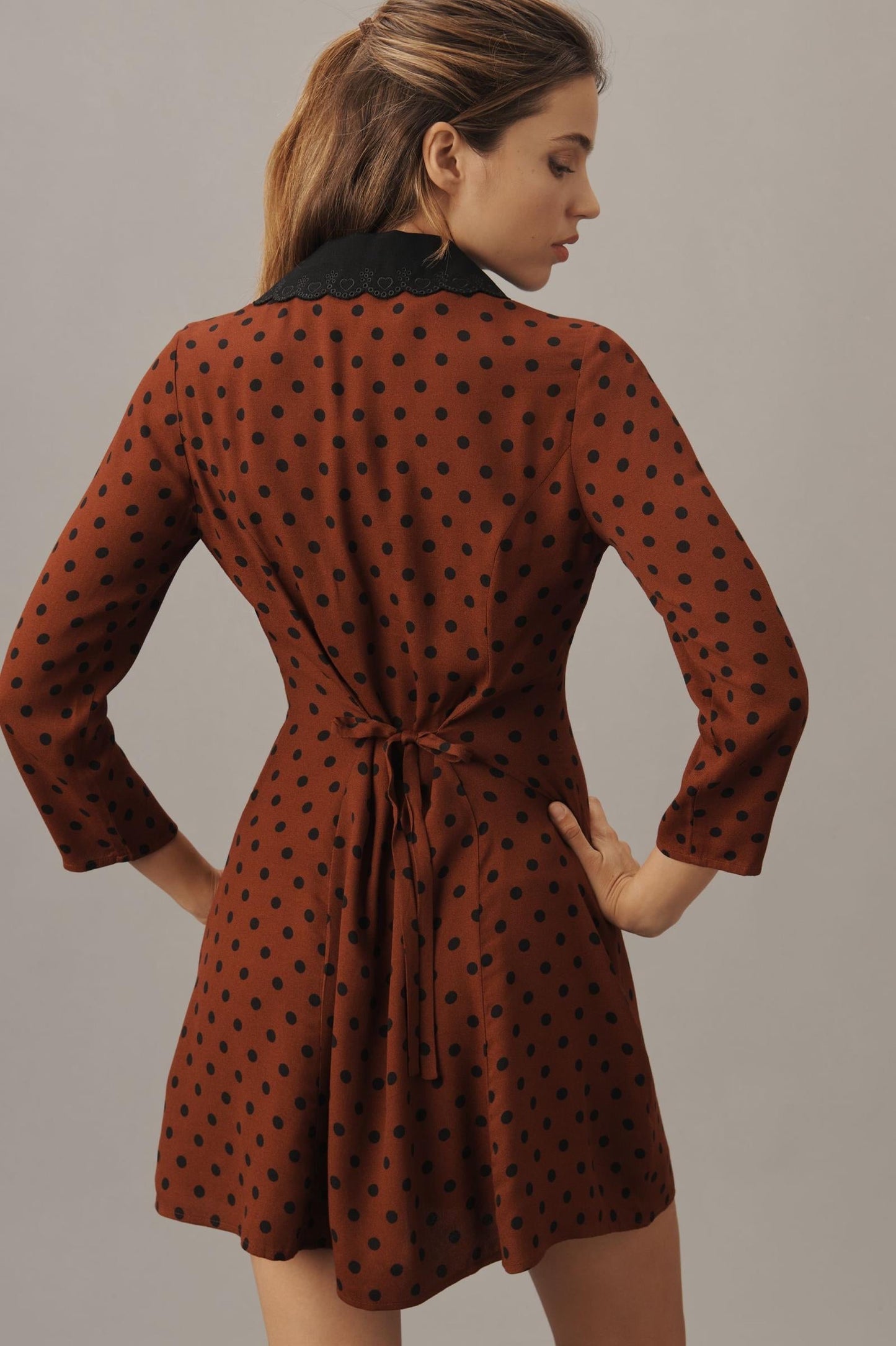 SALE! Ref Galene Viscose-Blend Mini Dress