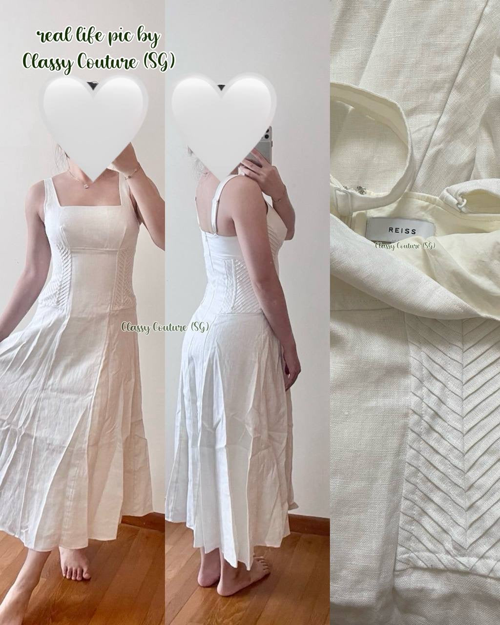 RS Etta Linen Corset Midi Dress