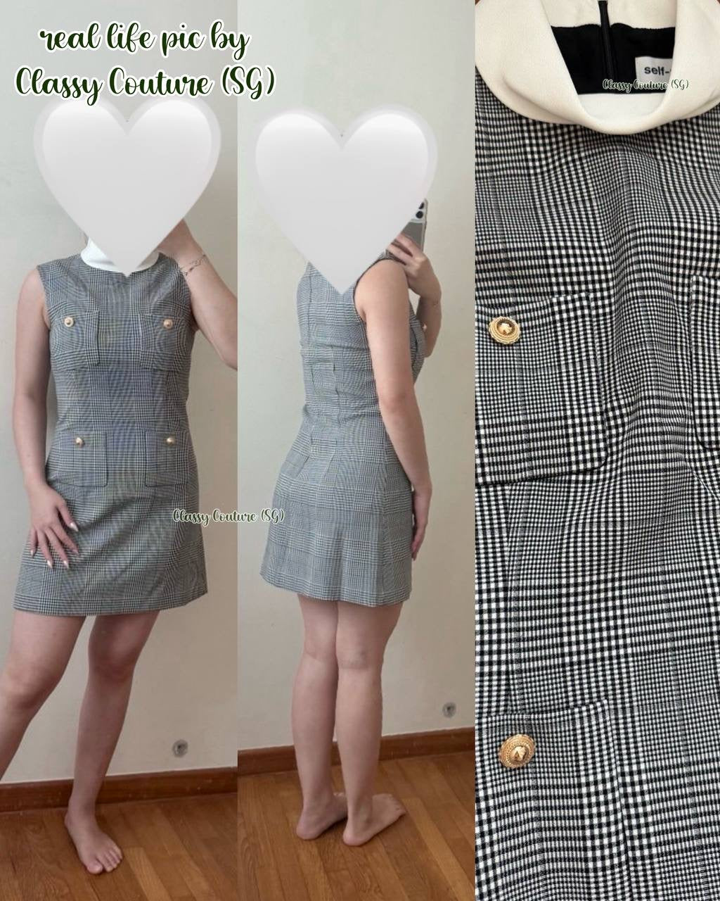SP Prince of Wales Check Mini Dress