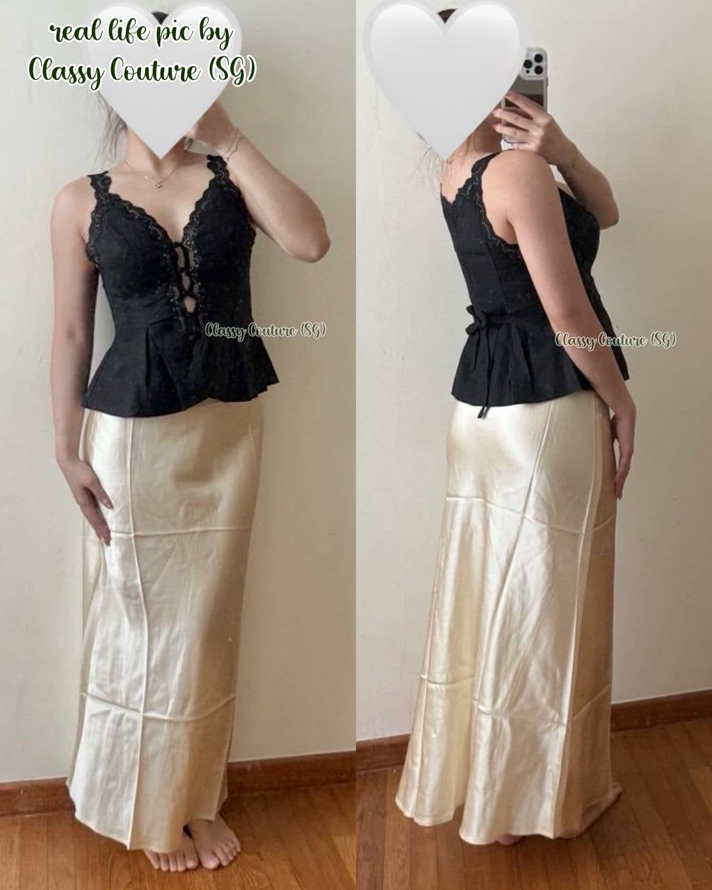 Restocked! Ref Layla Silk Maxi Skirt