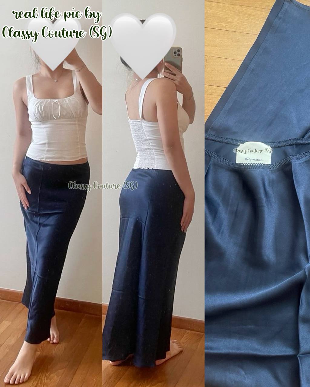 Restocked! Ref Layla Silk Maxi Skirt