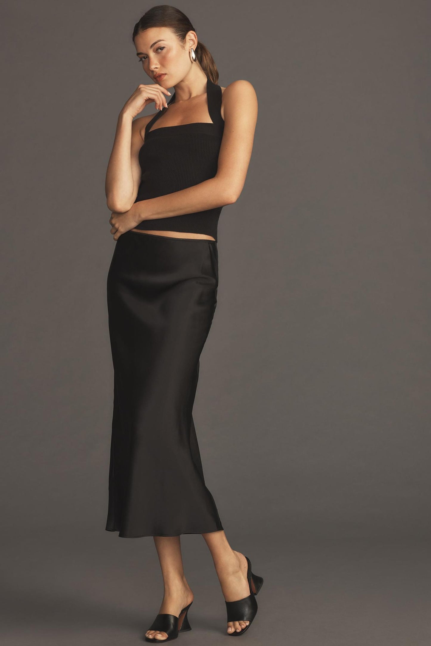 Restocked! Ref Layla Silk Maxi Skirt