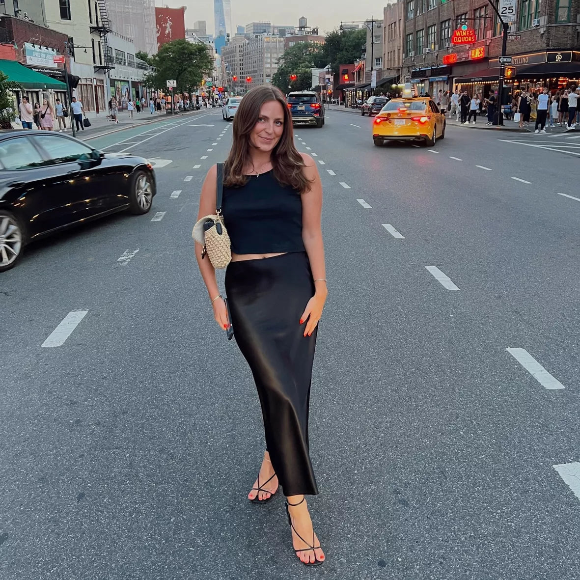 Restocked! Ref Layla Silk Maxi Skirt