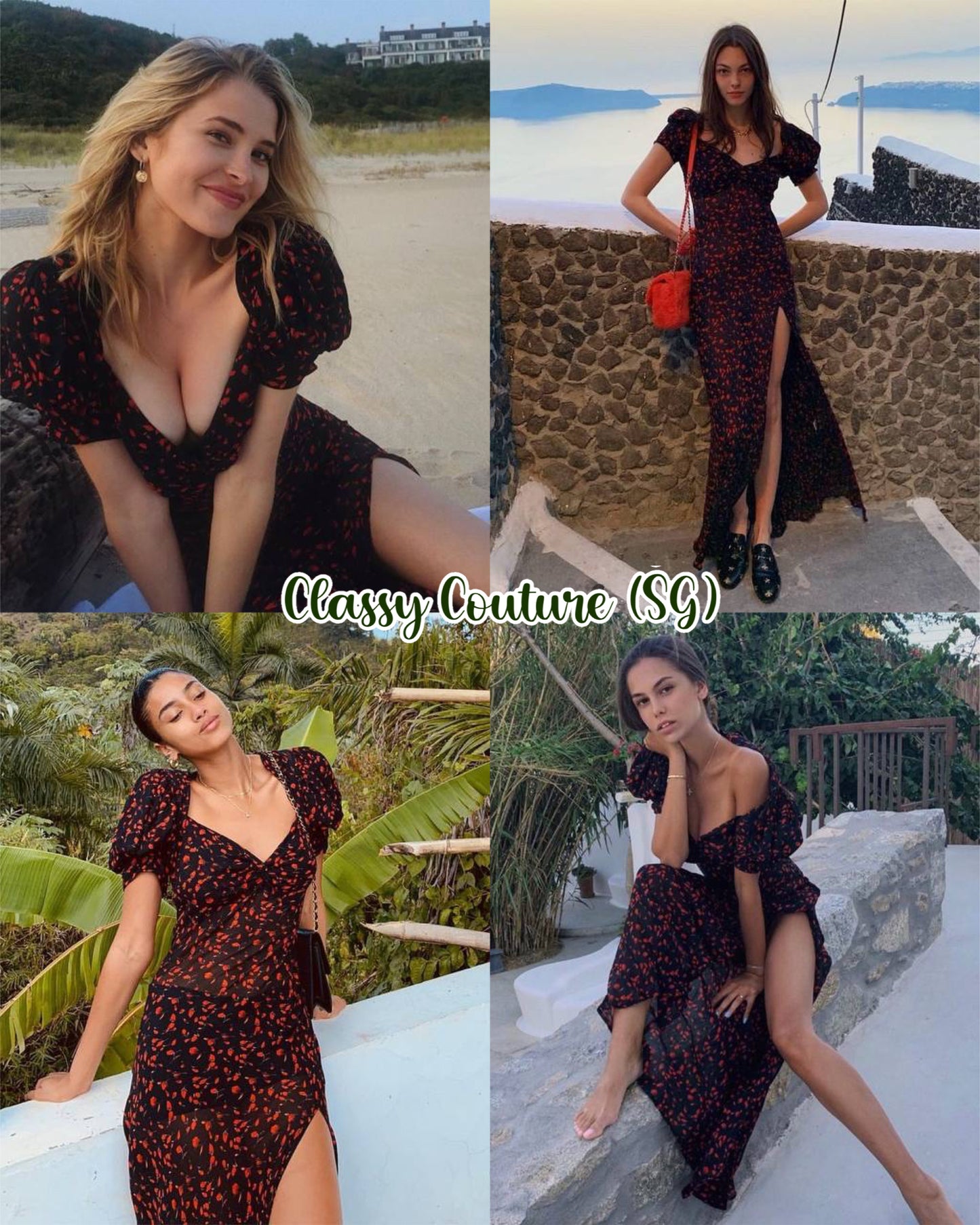 RB Magnolia Sheer Viscose Maxi Dress