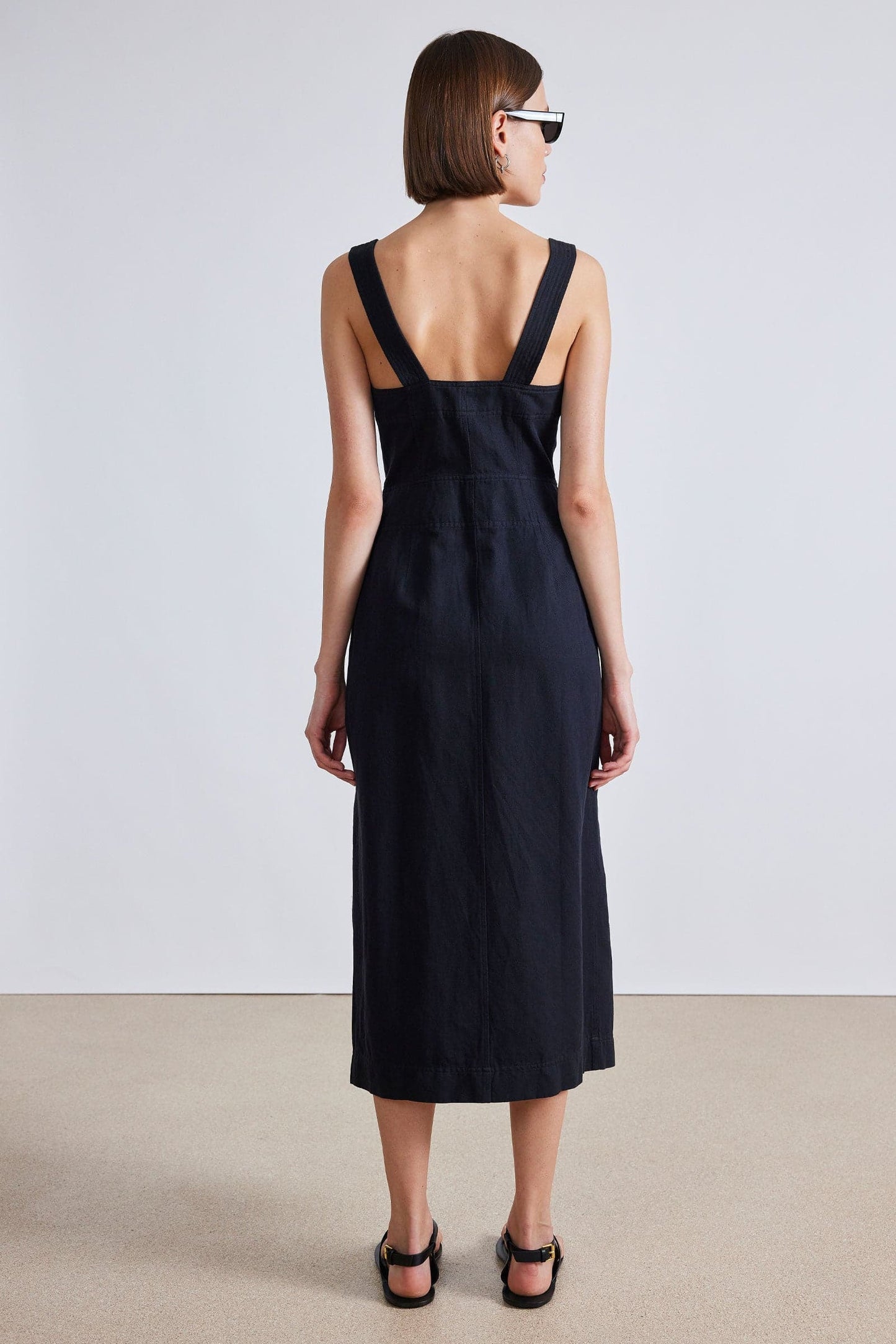 2 Colors! AA Berel Tank Cotton Midi Dress