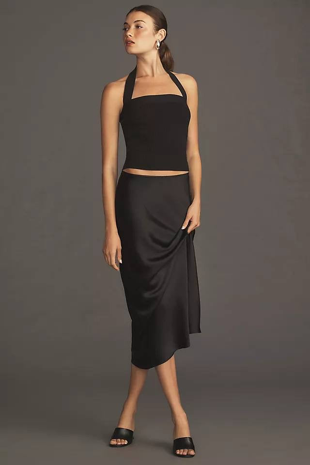 Ref Galina Cotton Sweater Halter Tank Top