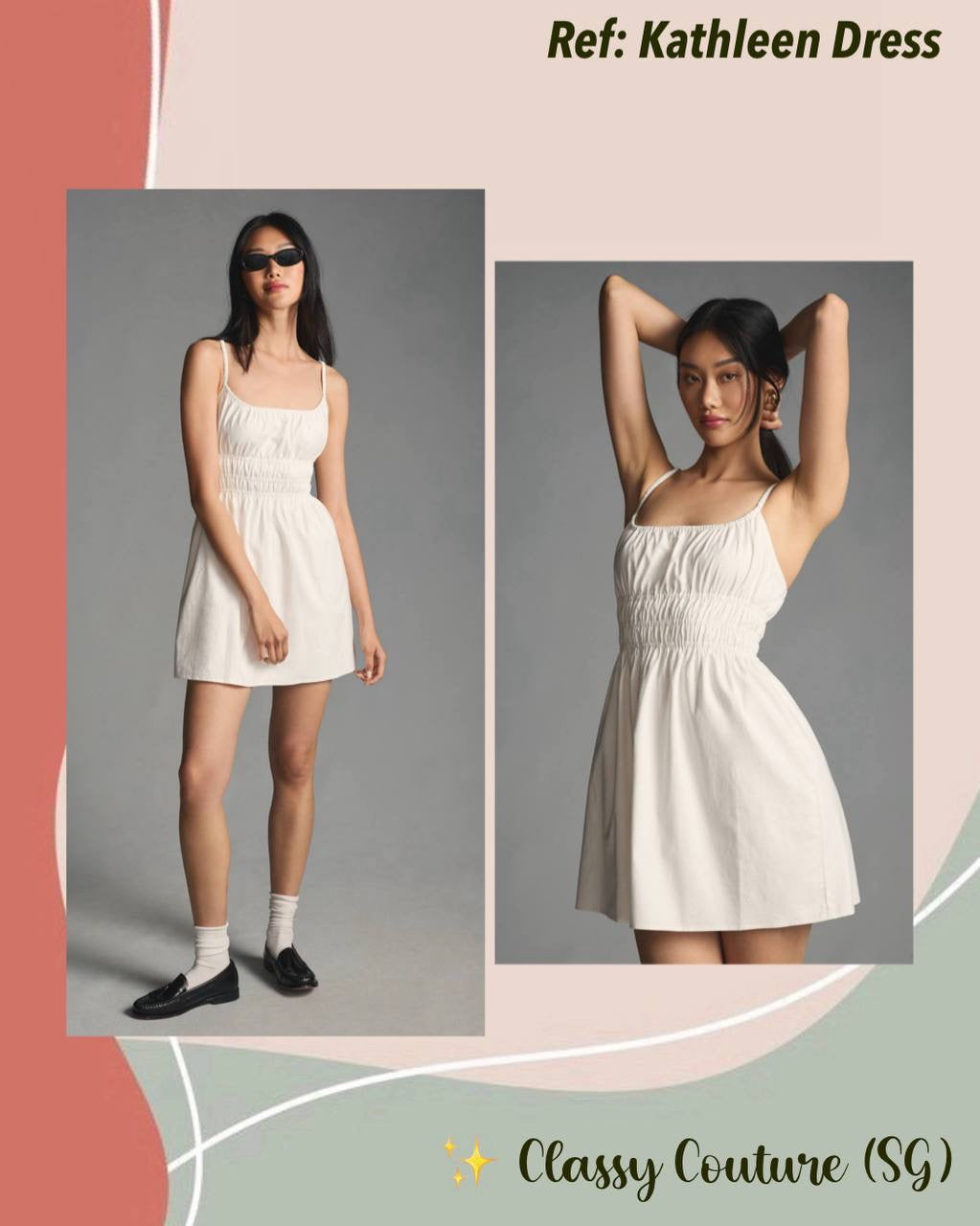 Ref Kathleen Cotton Mini Dress