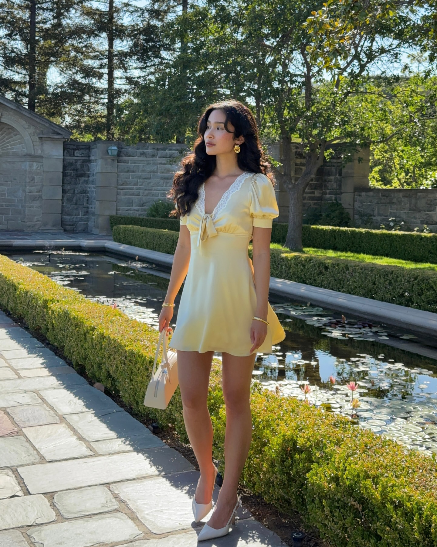 Ref Avin Silk Short Sleeved Mini Dress