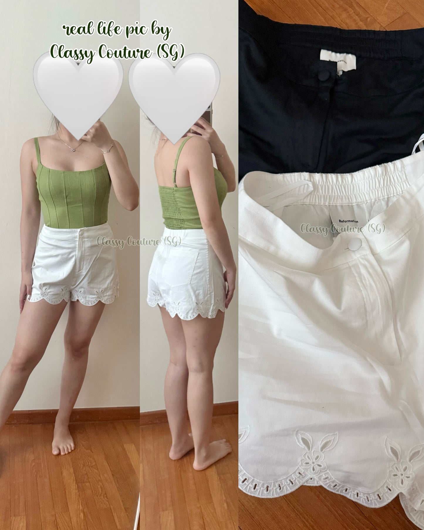 Ref Valentine Organic Cotton Shorts
