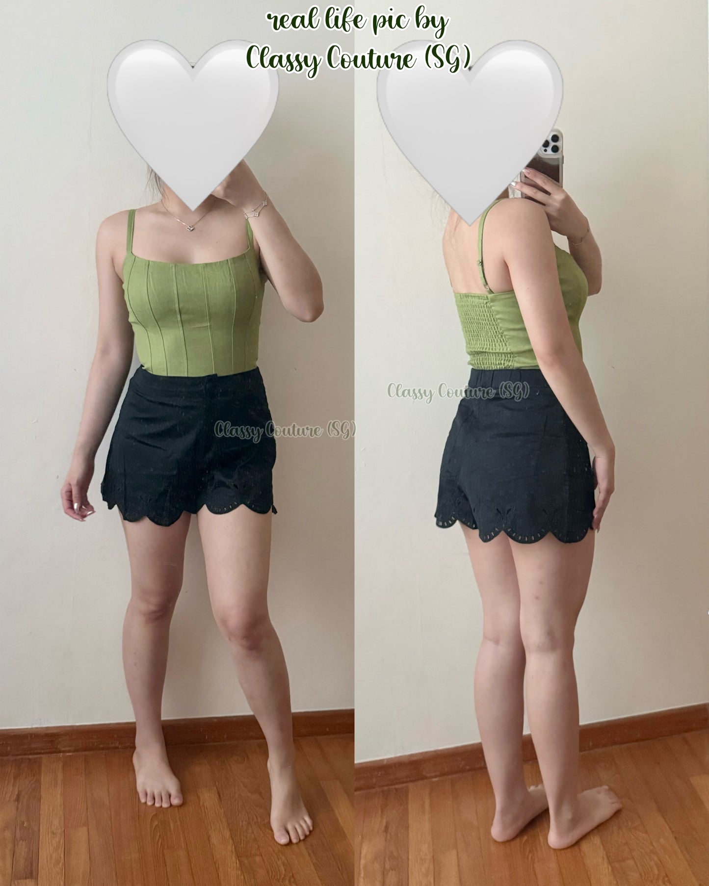 Ref Valentine Organic Cotton Shorts