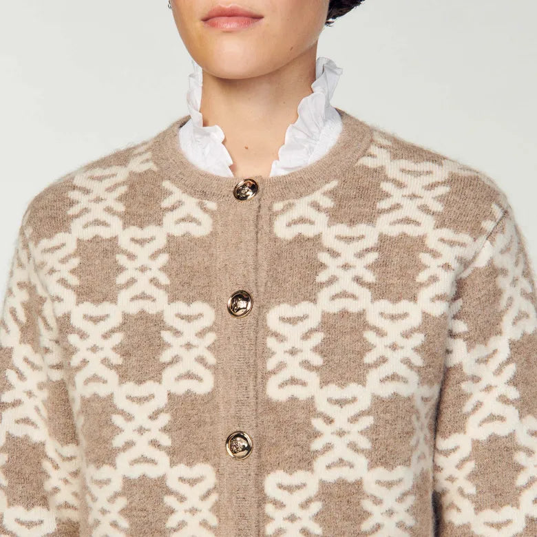 SD Double S Coatigan in Brown