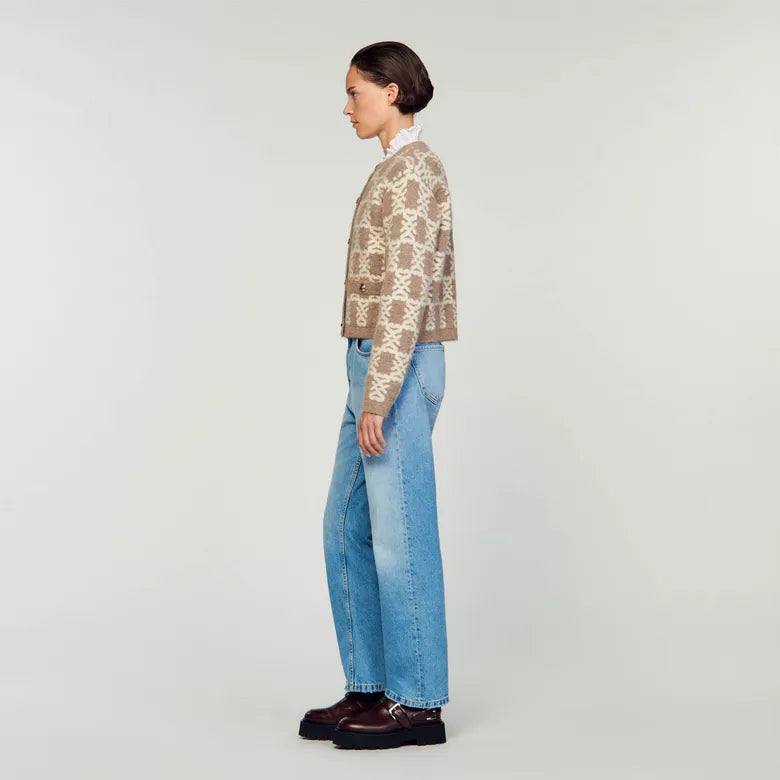 SD Double S Coatigan in Brown