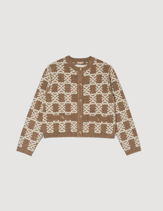 SD Double S Coatigan in Brown