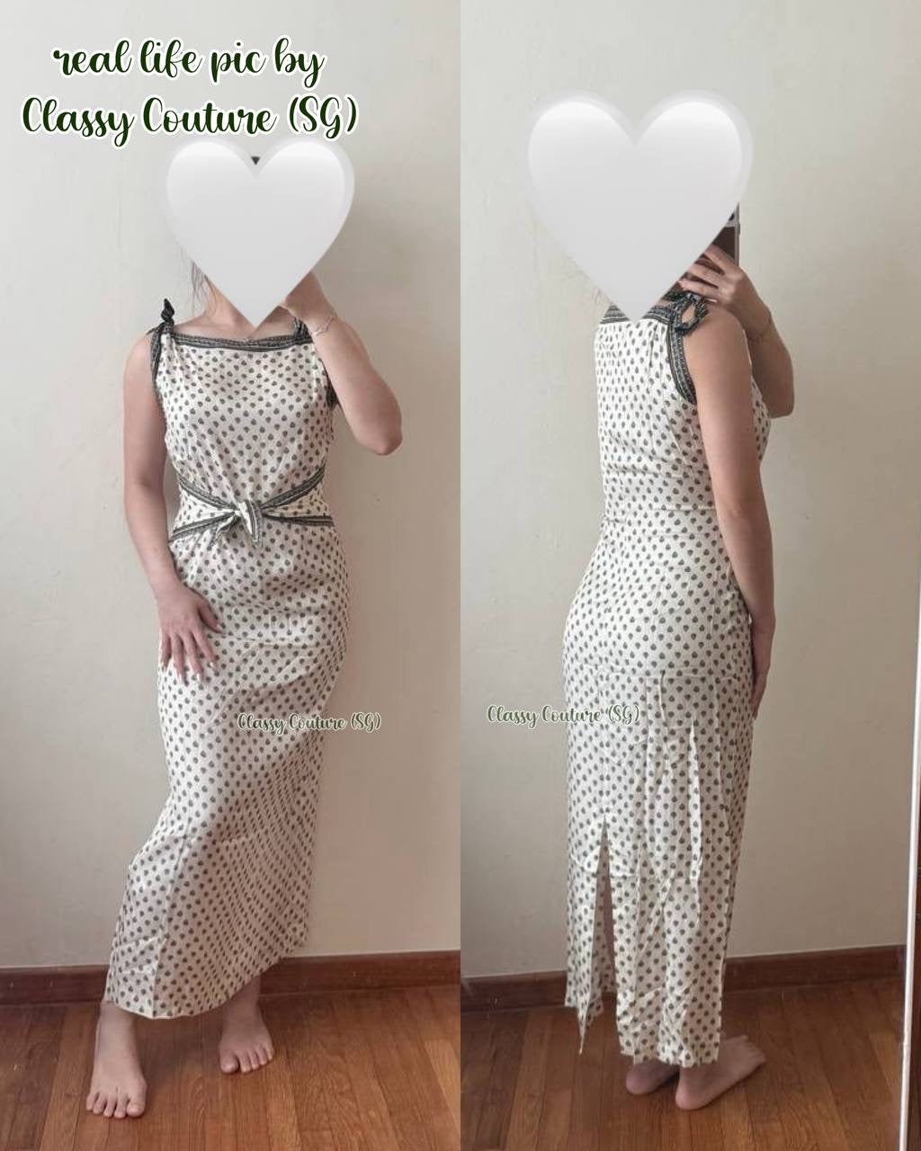 DN Amorette Silk-Viscose Midi Dress