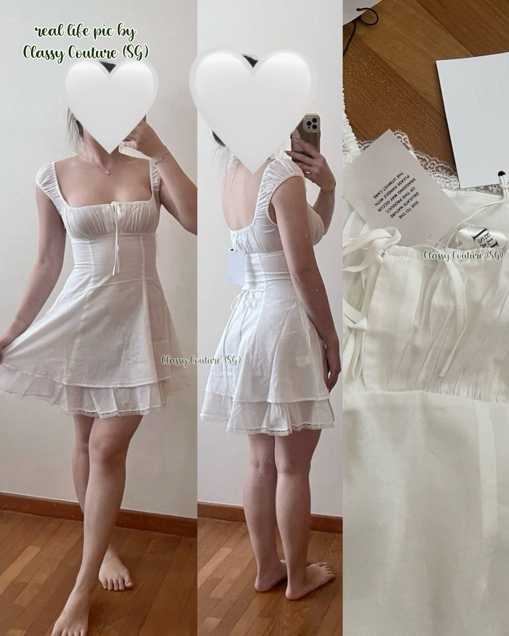 HS Voile Faire Cotton Mini Dress