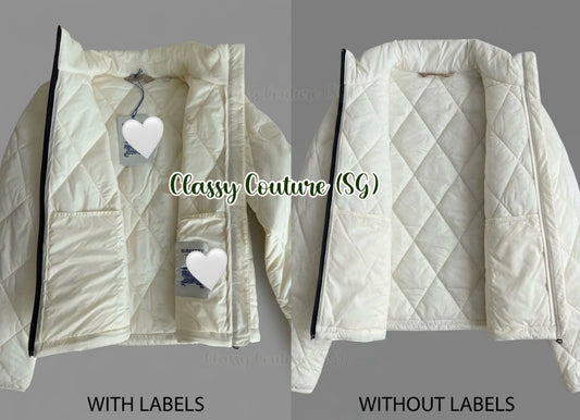 BBR Bramford Check-accent Packable Nylon Quilted Short Jacket