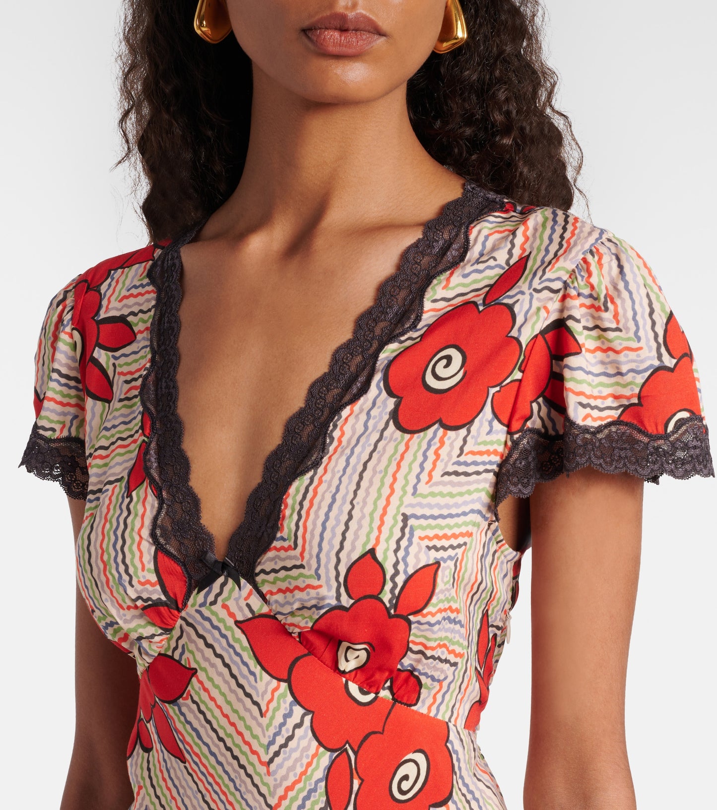 RX Clarice Viscose Midi Dress