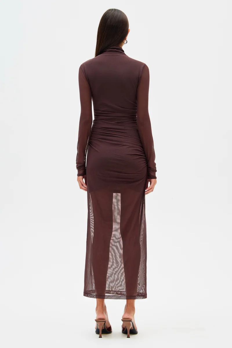 MS Madigral Mesh Midi Dress