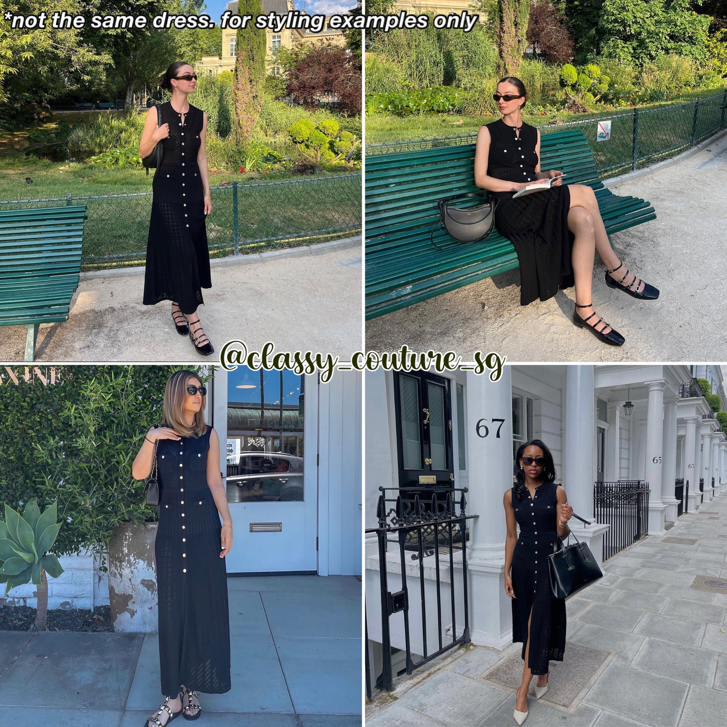 SD Laurene Ribbed Knitted Midi Maxi Dress