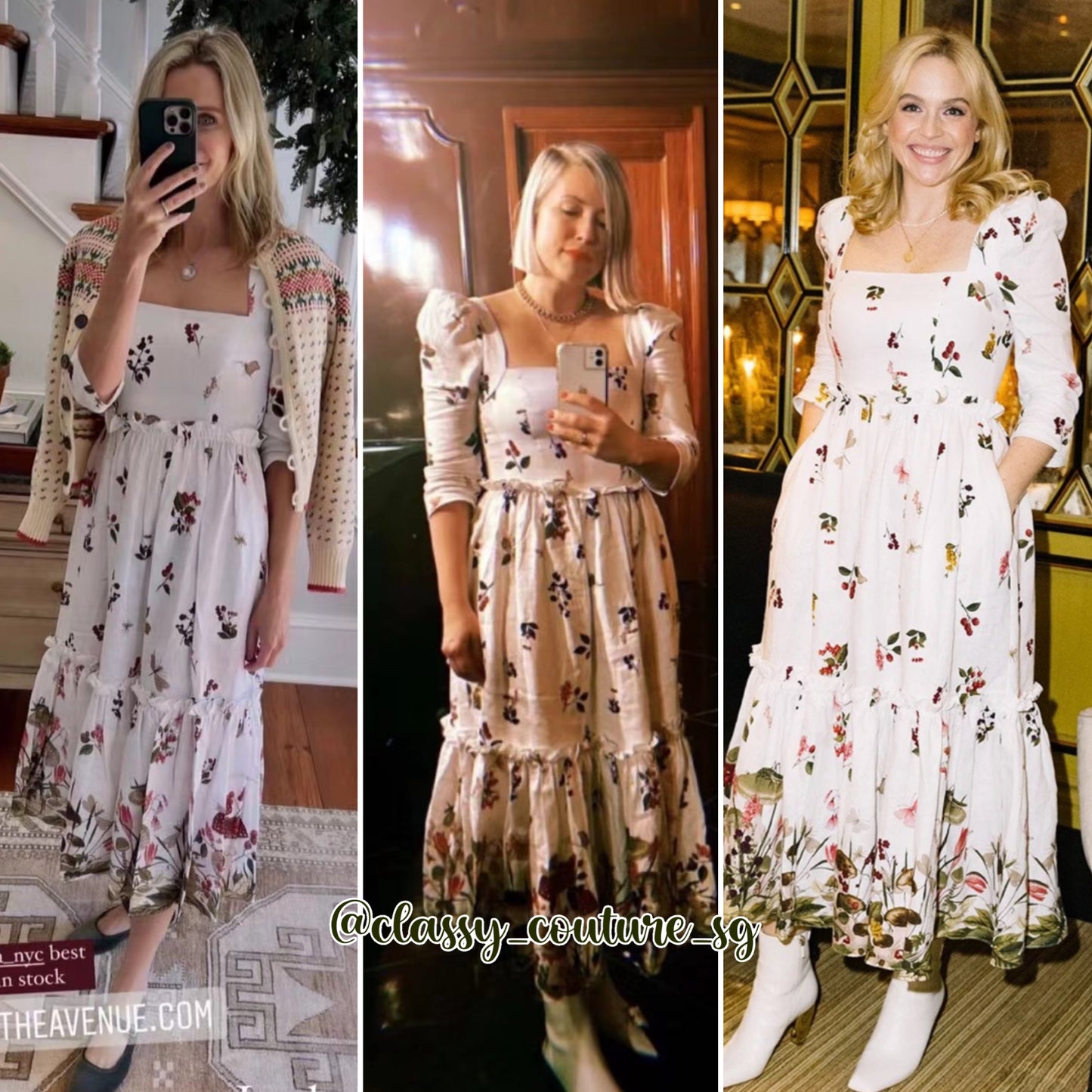 CC Blue Hill Midi Dress