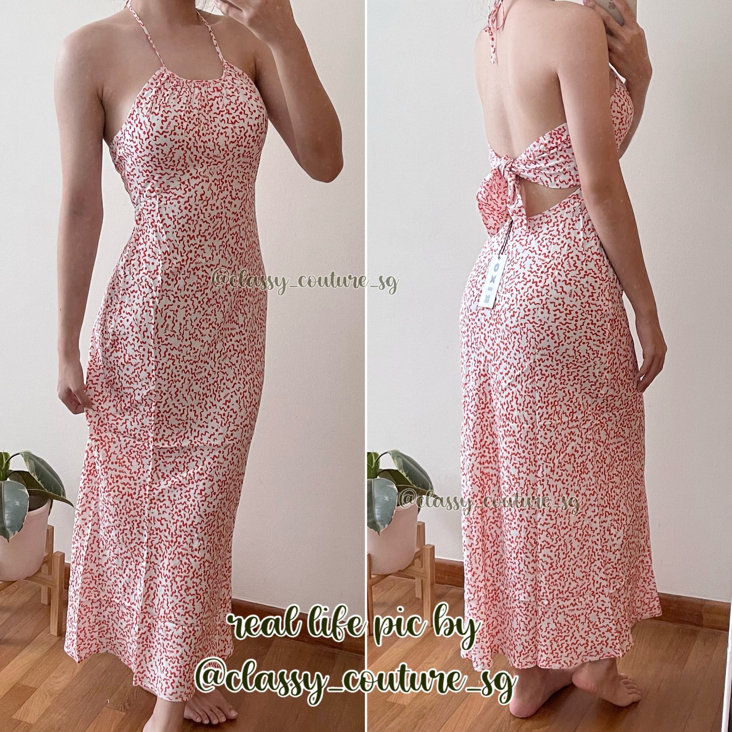 SALE! Rx Marilyn Halterneck Midi Dress