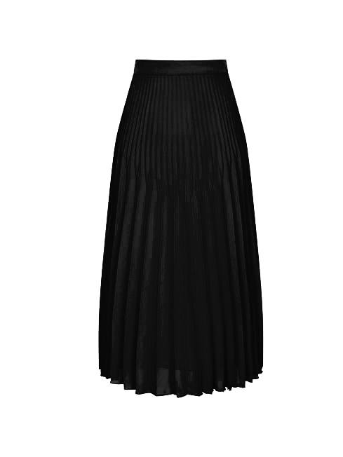 RS Pleated Midi Skirt