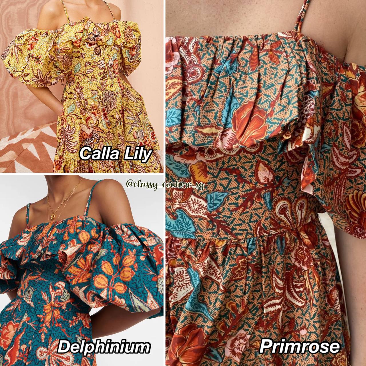 UJ Lila Floral Cotton Mini Dress