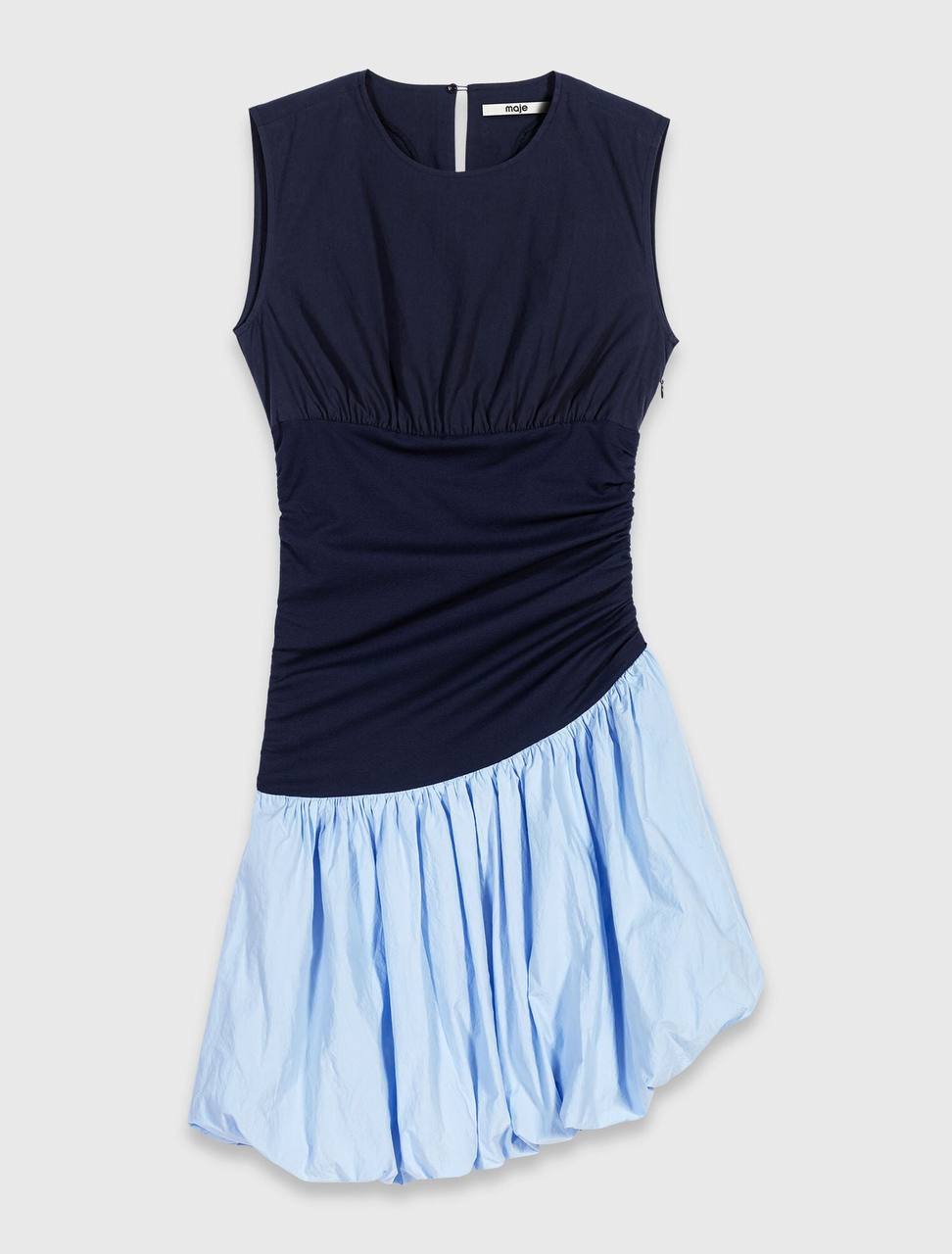 MJ Bubble Hem Mini Dress