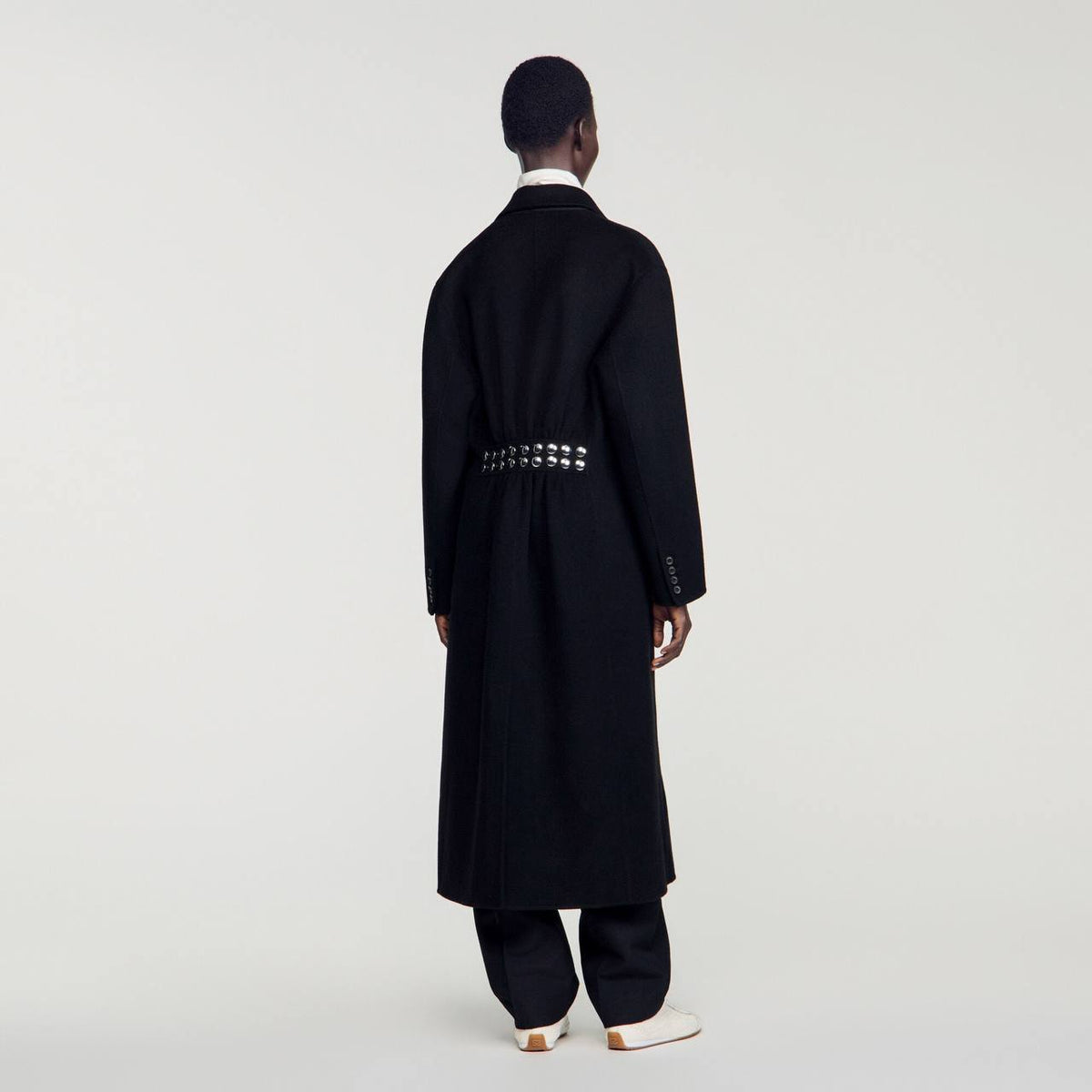 Double-Faced Coat With Studs