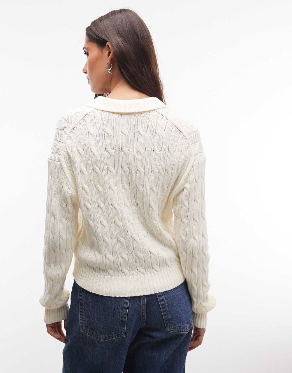Cable-Knit Cotton Cardigan - Image 6