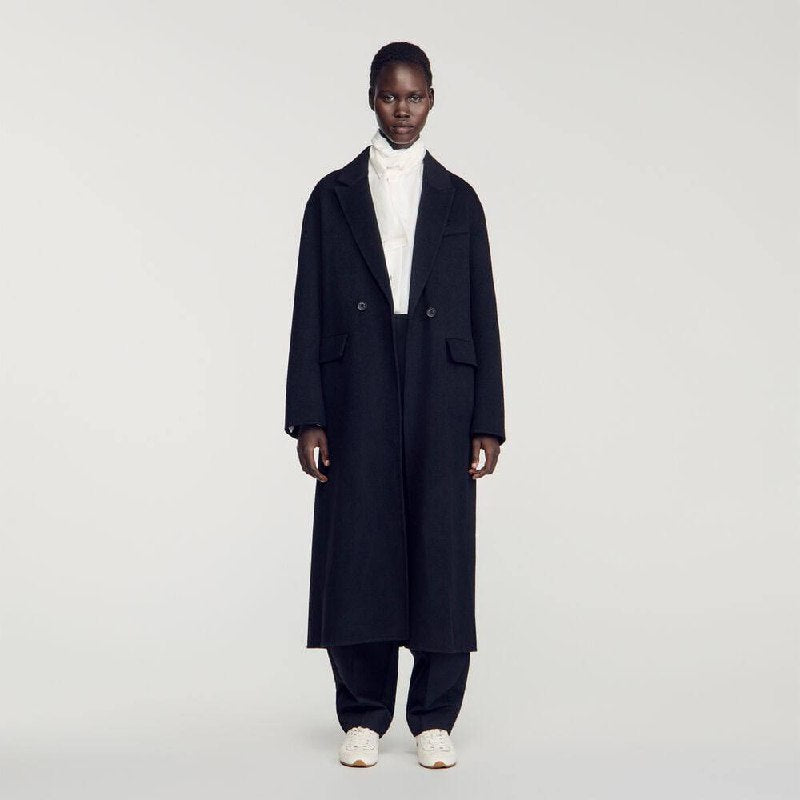 Double-Faced Coat With Studs