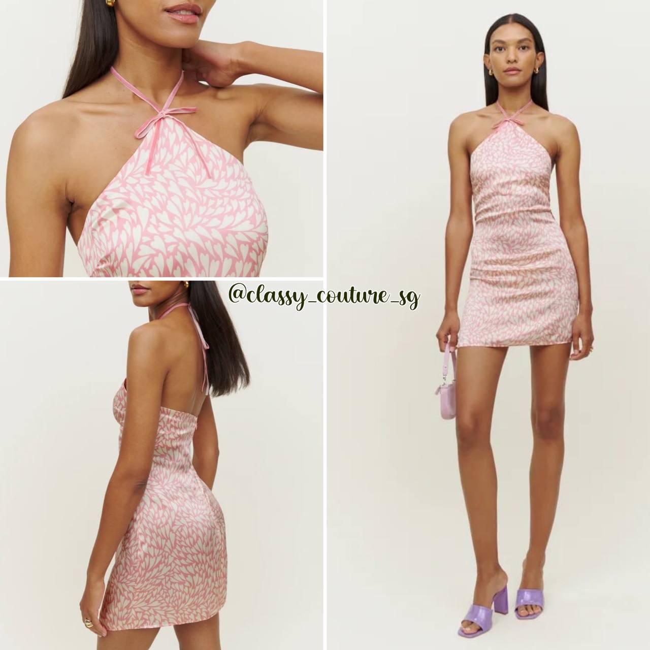 Poppie Silk Mini Dress