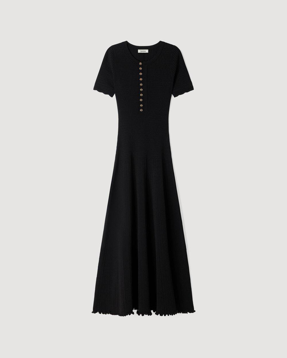 SD Milore Rib-kbit Dress in Viscose Blend