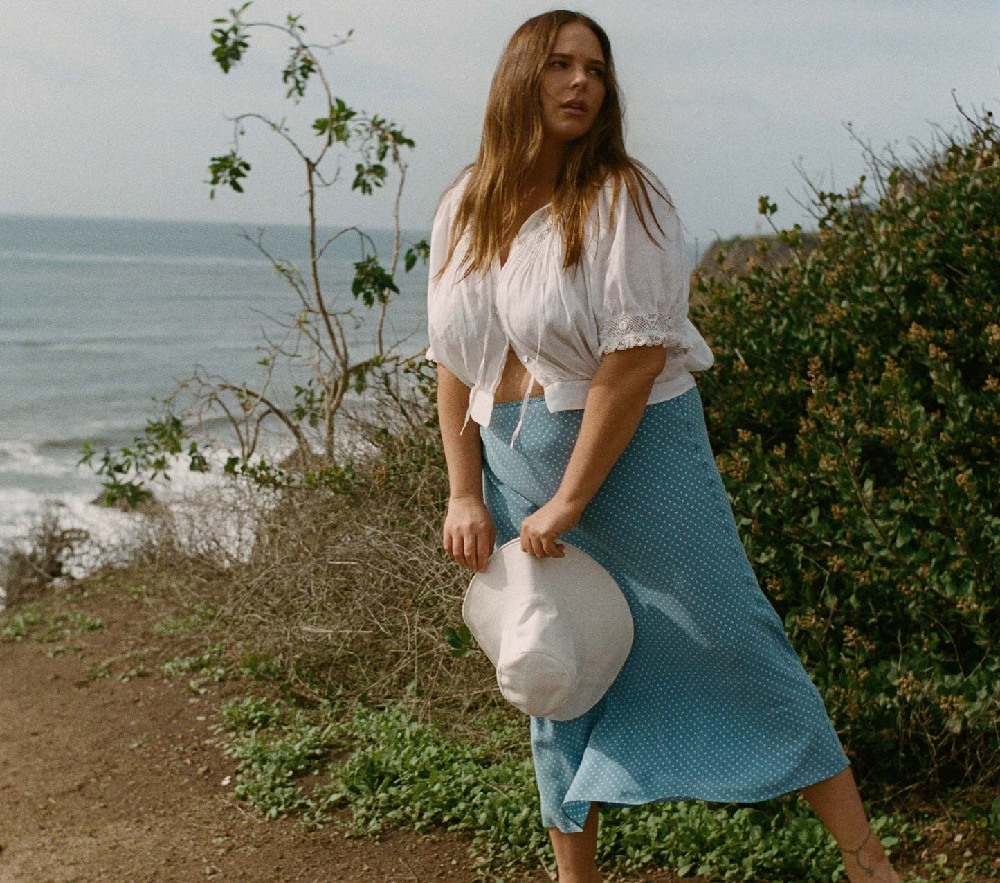 DN Amora Bralette Top | Elowen Midi Skirt | Silk Set