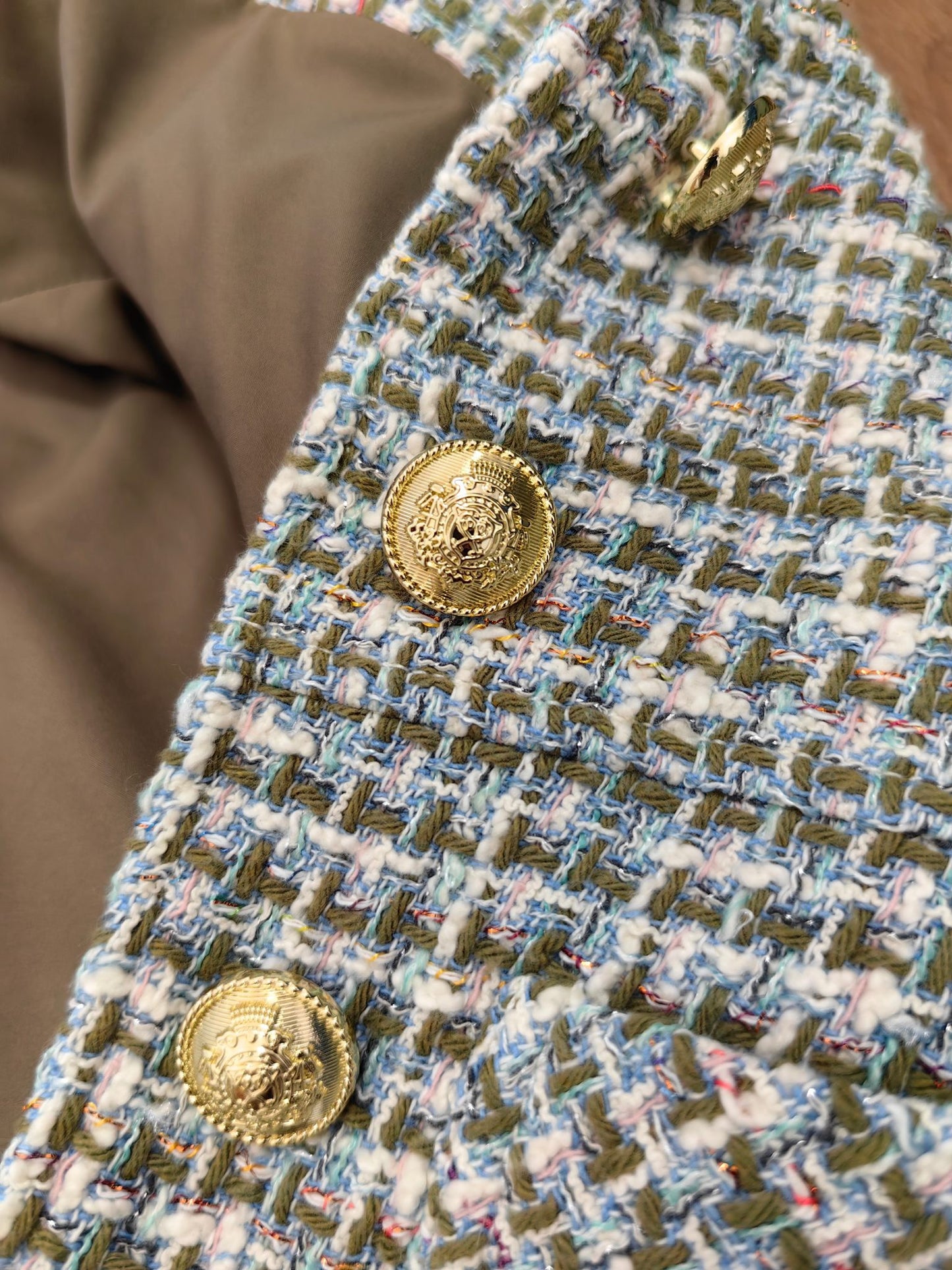 Der Lam Keith Utility Jacket Blazer | Army Multi green