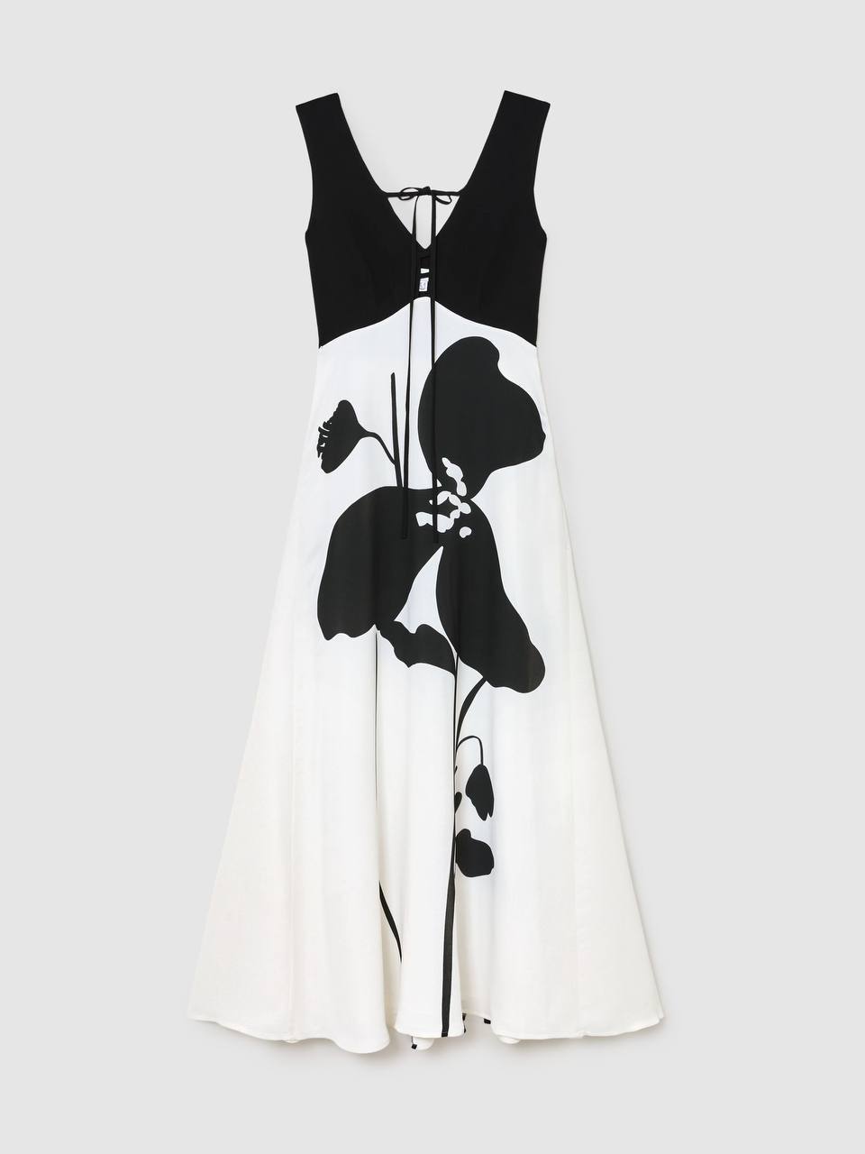 RS Cecile Graphic Floral-Print Maxi Dress