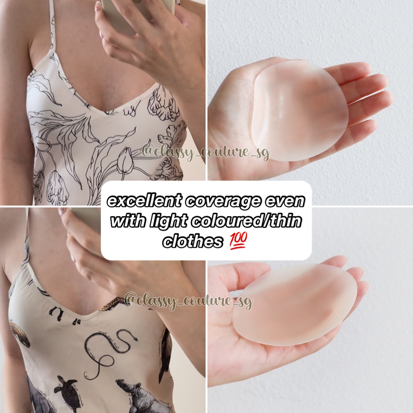 RECO! Best Nipple Covers - Nippies Skins Size 1 Adhesive Creme Color