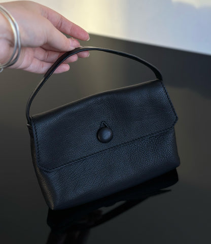 TR Sally Textured-Calfskin Leather Mini Bag