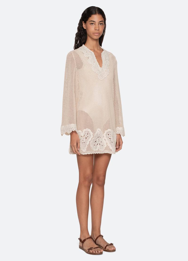 SE Madelyn Crochet Tunic Dress