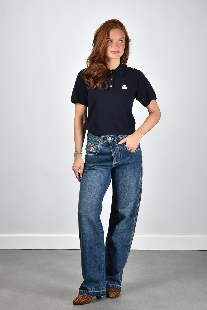 IM Althea Cotton-Wool Polo Shirt