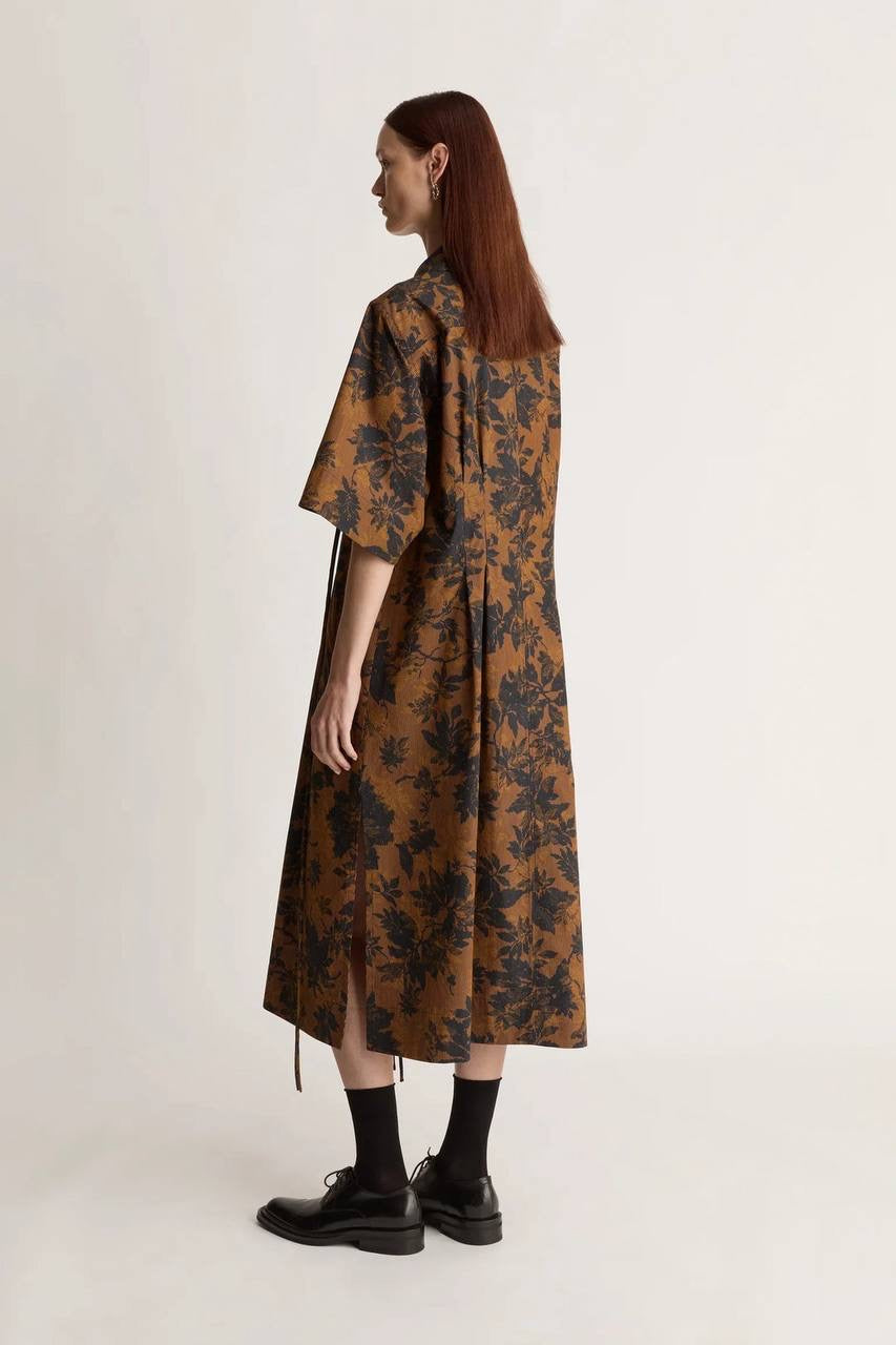 LM Ivy Cotton ShirtDress Midi Dress