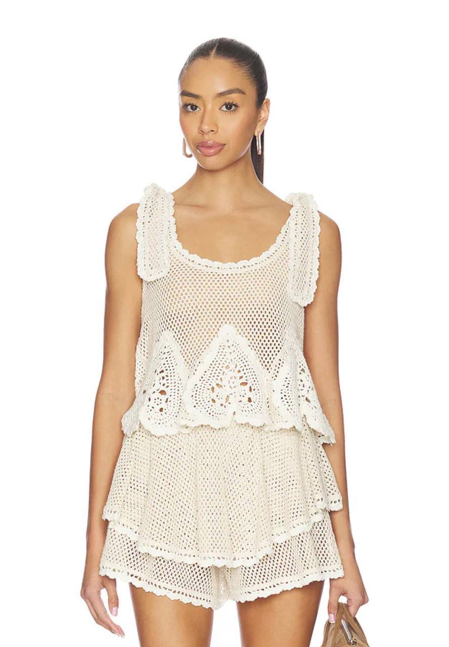 SE Madelyn Crochet Tank