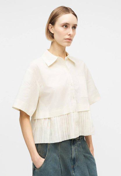 SE Solene Solid Combo Shirt