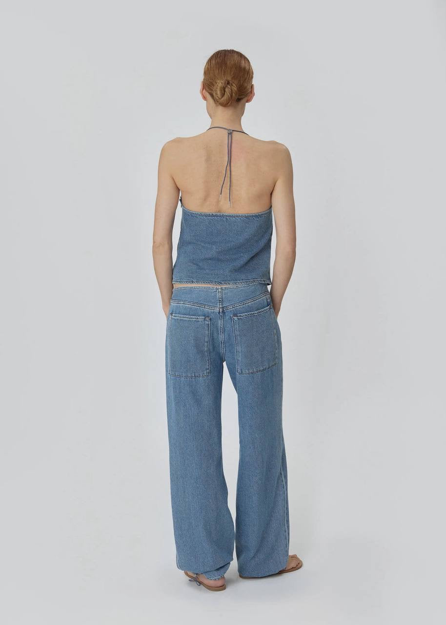SH Toggle Tank in Denim