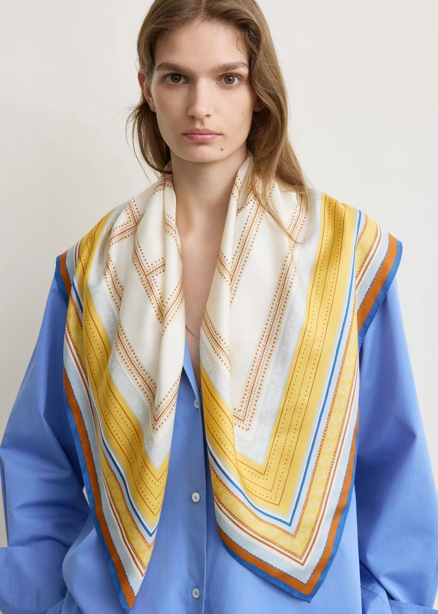 2 Colors! TOT Collector Silk Scarf 90*90cm